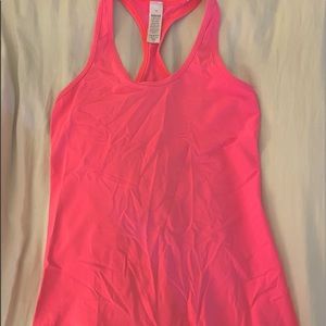 Bright pink ivivva tank top size 12